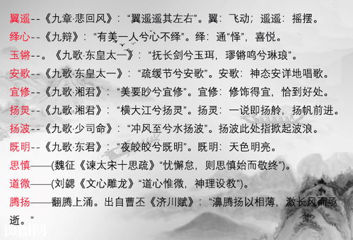 1. 古诗词的引用