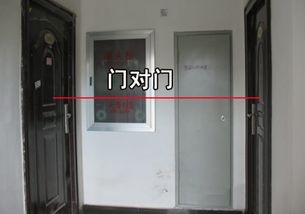 避免正对大门