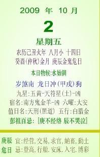 宜事项