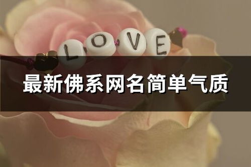 佛系网名的神秘力量