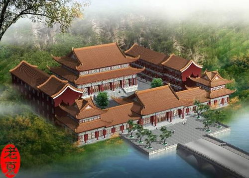 门前寺庙或祠堂