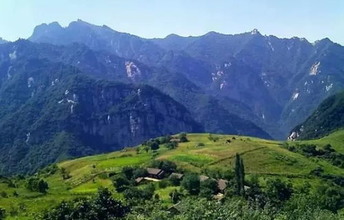 秦岭山脉， 龙行天下