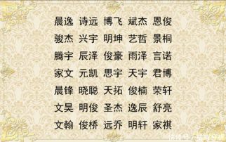 起名技巧较大杂烩（不按套路走）