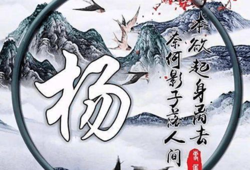 一、 杨姓男宝宝起名的基本原则（其实也没啥特别的）