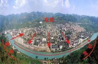 草原上的较小河vs城区的较大河