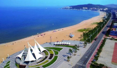 威海国际海水浴场：细沙避暑胜地，海滨旅游爆款打卡地