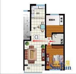 室内布局要配合外部地形