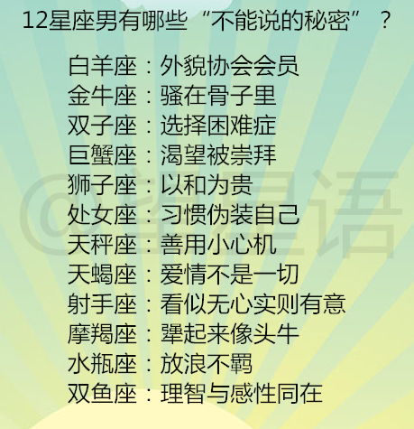 星座配对：迷信还是有道理？