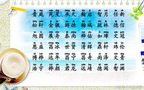富有有诗意的名字